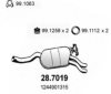 ASSO 28.7019 End Silencer
